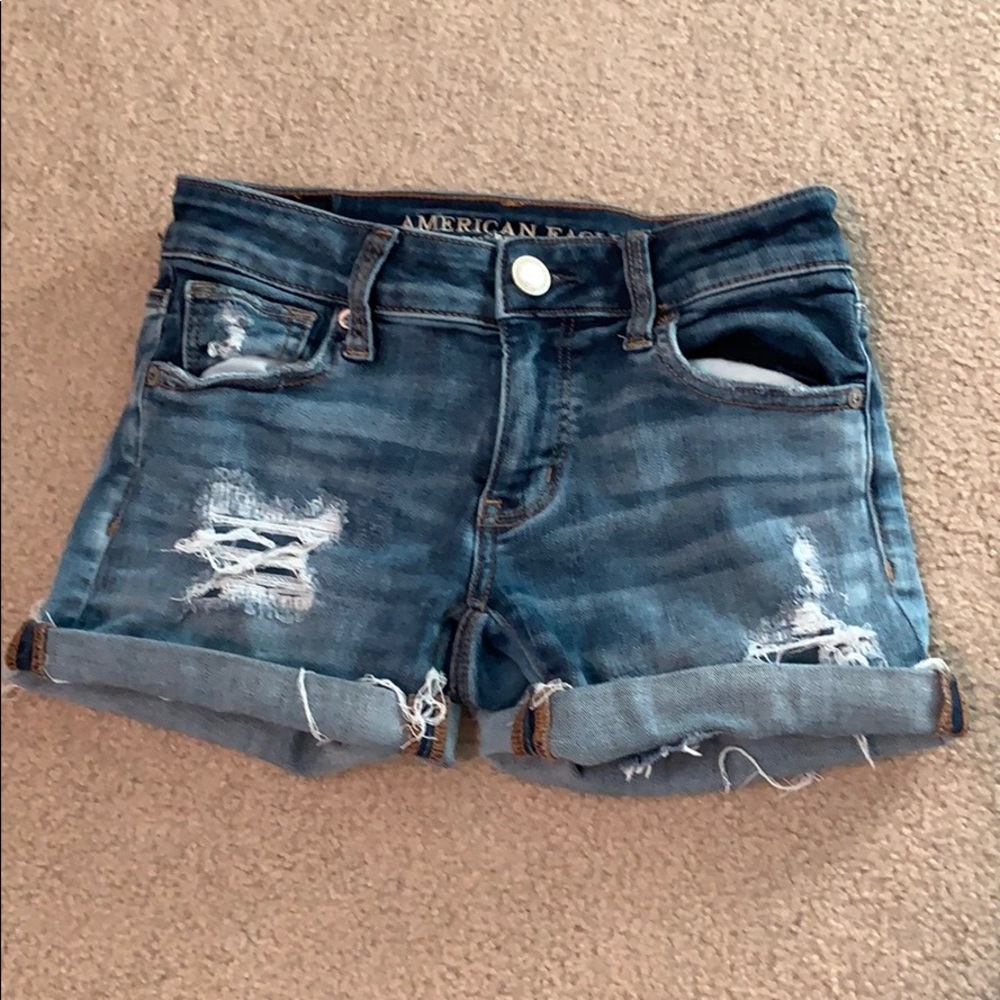 American eagle jean shorts!